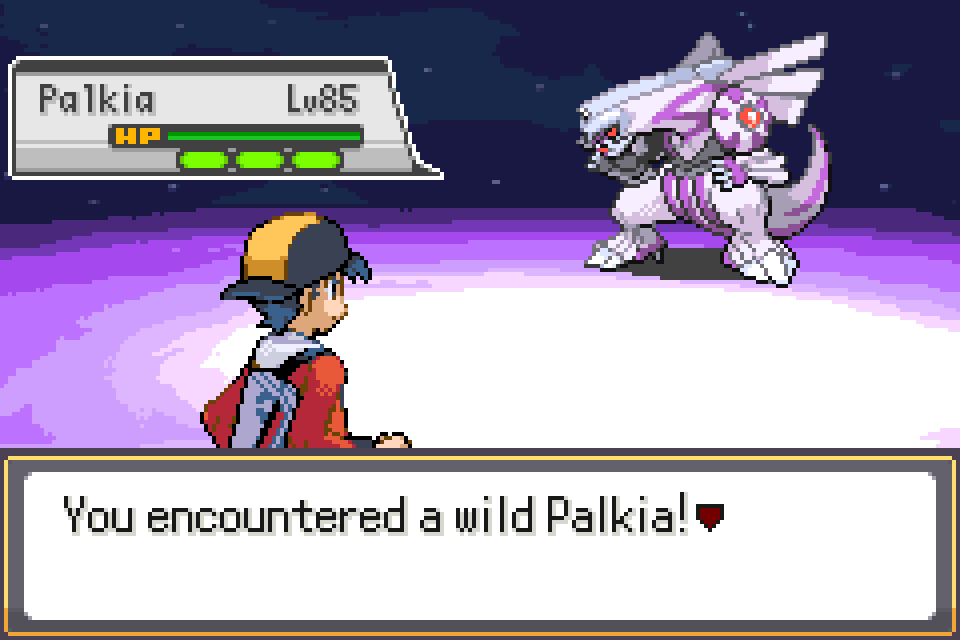 SoulGold wild Palkia encounter in a legendary arena